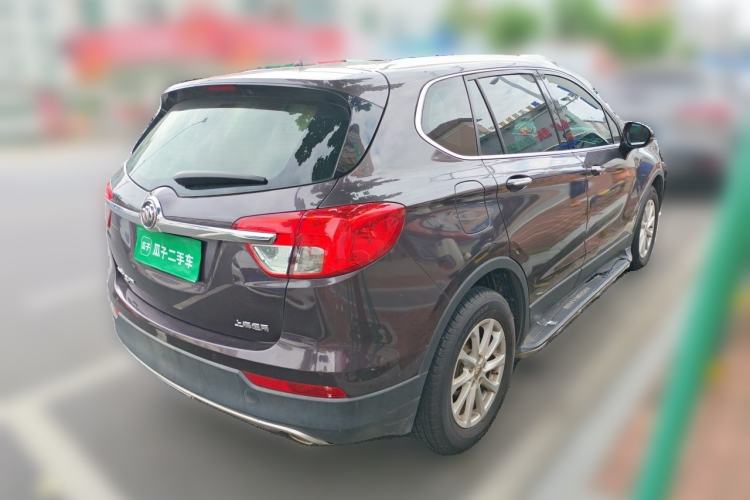 Used Buick Envision 2015 20T Four-Wheel Drive Luxury Model Rear Right 45 Deg