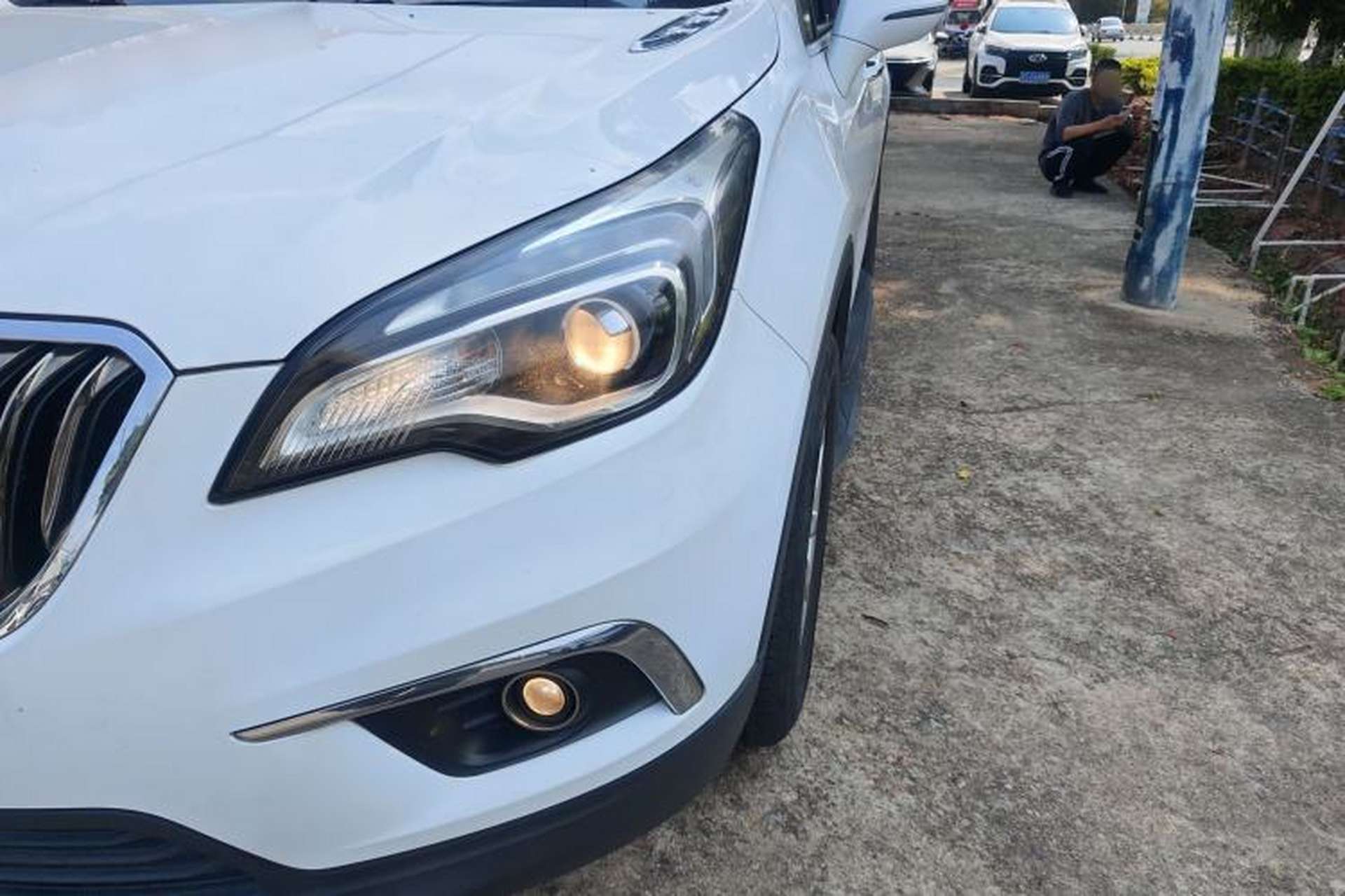 Used Buick Envision 2015 20T Two-Wheel-Drive Elite Model Left Front Headlight