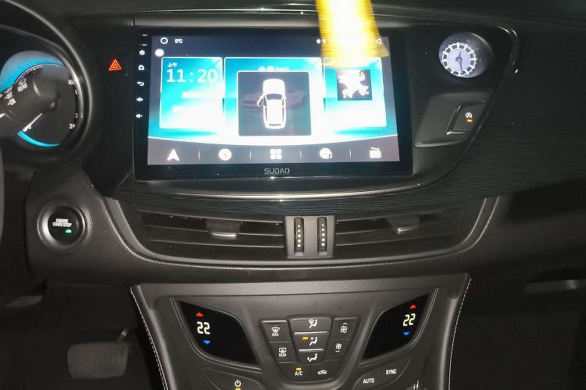 Used Buick Envision 2015 20T Two-Wheel-Drive Leading Model Audio And AC Panel