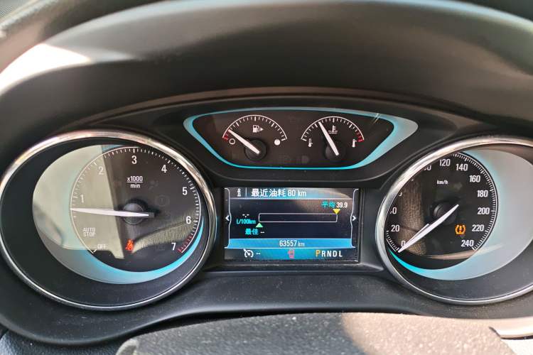 Used Buick Envision 2015 20T Two-Wheel-Drive Elite Model Instrument Cluster