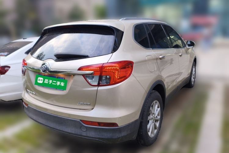 Used Buick Envision 2015 20T Four-Wheel Drive Luxury Model Rear Right 45 Deg