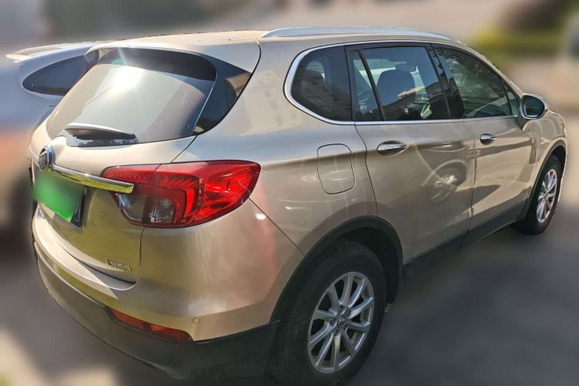 Used Buick Envision 2015 20T Two-Wheel-Drive Elite Model Rear Right 45 Deg