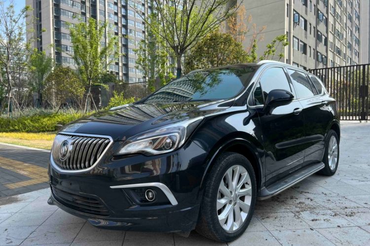 Used Buick Envision 2016 28T All-Wheel-Drive All-Terrain Sport Flagship Edition Front Left 45 Deg