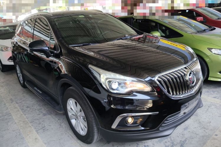 Used Buick Envision 2016 28T Four-Wheel Drive Elite Version Front Right 45 Deg