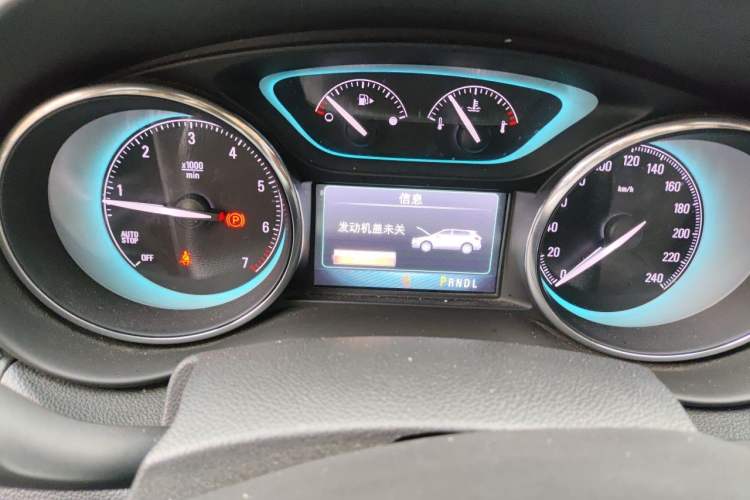 Used Buick Envision 2016 20T Two-Wheel-Drive Elite Model Instrument Cluster