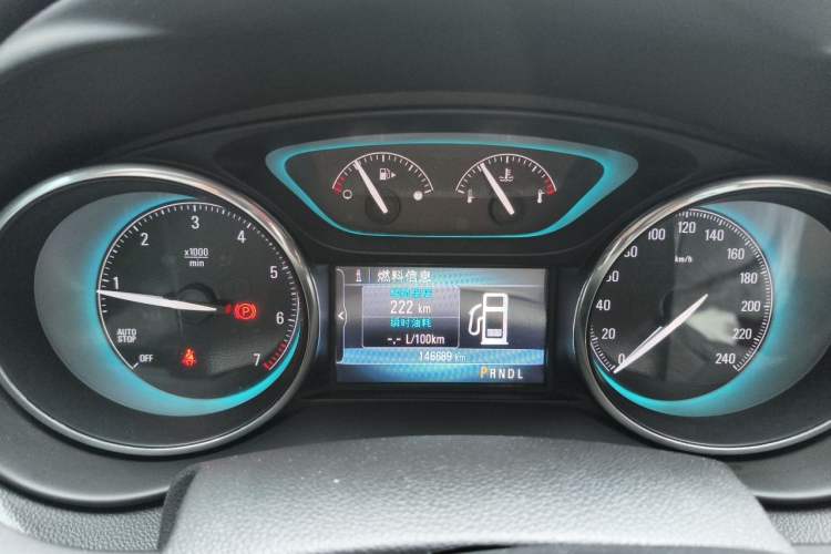 Used Buick Envision 2016 20T Two-Wheel-Drive Elite Model Instrument Cluster