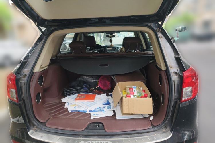 Used Buick Envision 2016 20T Two-Wheel-Drive Elite Model Trunk