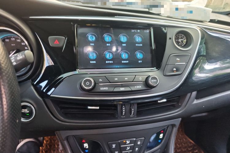 Used Buick Envision 2016 20T Two-Wheel Drive Leading Version Audio And AC Panel