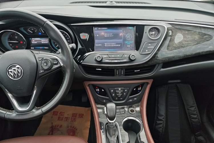 Used Buick Envision 2016 20T Four-Wheel Drive Elite Model Audio And AC Panel