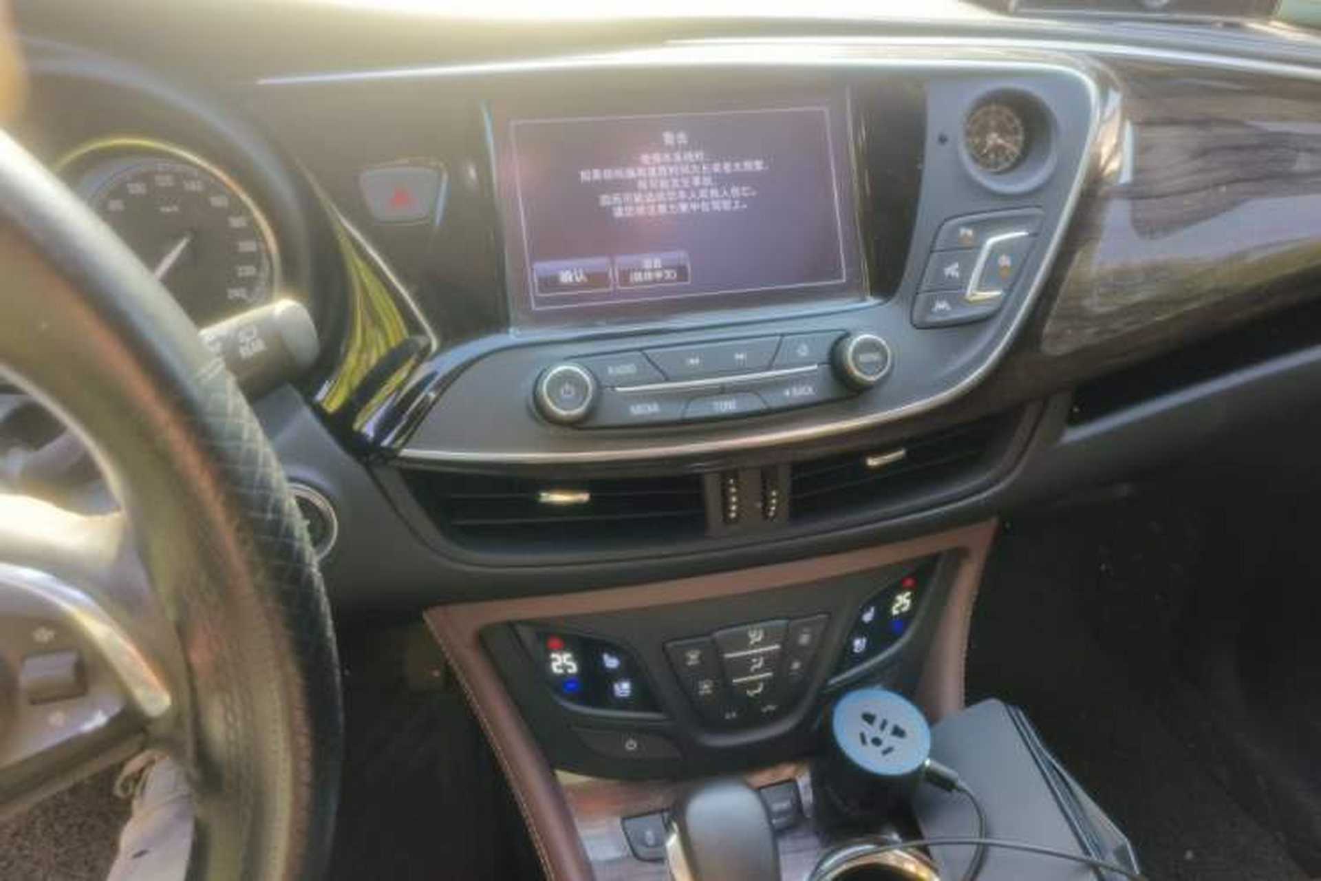 Used Buick Envision 2016 28T Four-Wheel Drive All-Terrain Flagship Edition Audio And AC Panel