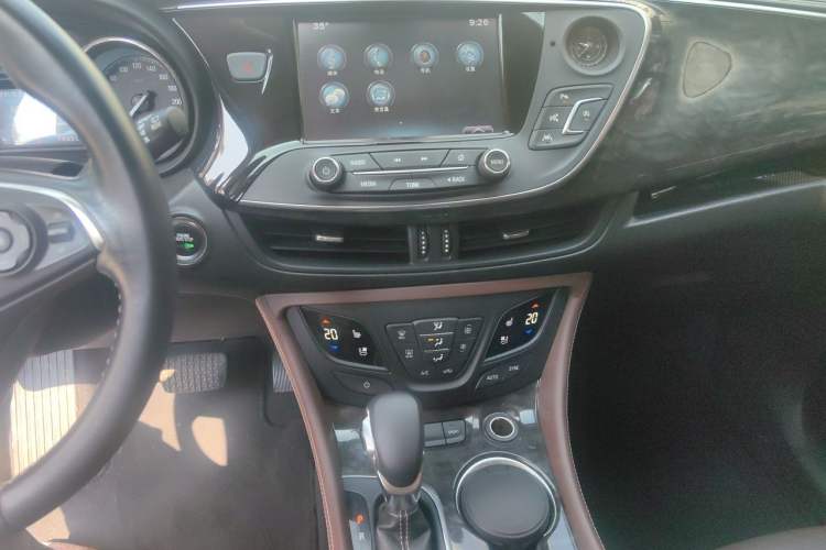 Used Buick Envision 2016 28T Four-Wheel Drive Luxury Model Audio And AC Panel
