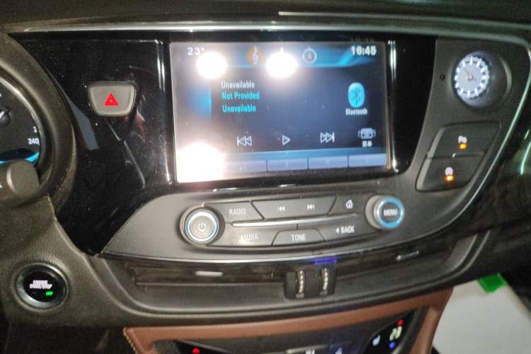 Used Buick Envision 2016 28T Four-Wheel Drive Elite Version Audio And AC Panel