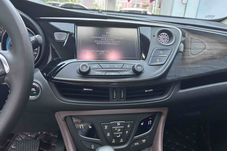 Used Buick Envision 2016 20T Two-Wheel-Drive Elite Model Audio And AC Panel