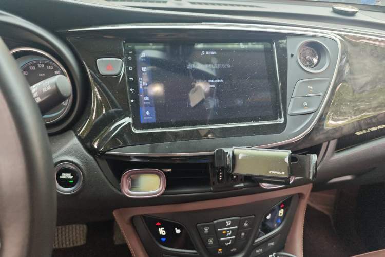 Used Buick Envision 2016 28T Four-Wheel Drive Elite Version Audio And AC Panel