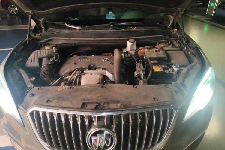 Used Buick Envision 2016 28T Four-Wheel Drive Elite Version Engine Bay