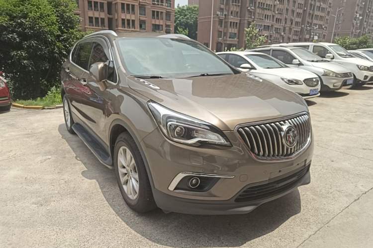 Used Buick Envision 2016 28T Four-Wheel Drive Luxury Model Front Right 45 Deg