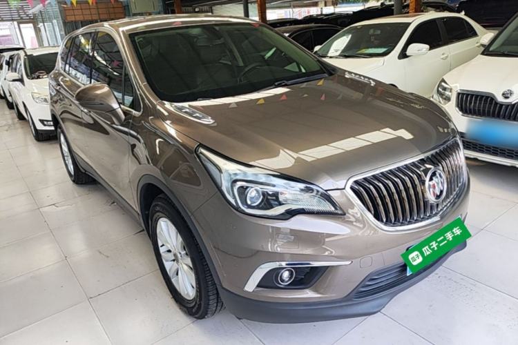 Used Buick Envision 2016 28T Four-Wheel Drive Elite Version Front Right 45 Deg