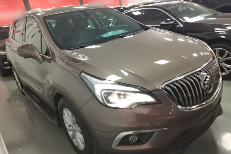 Used Buick Envision 2016 28T Four-Wheel Drive Elite Version Front Right 45 Deg