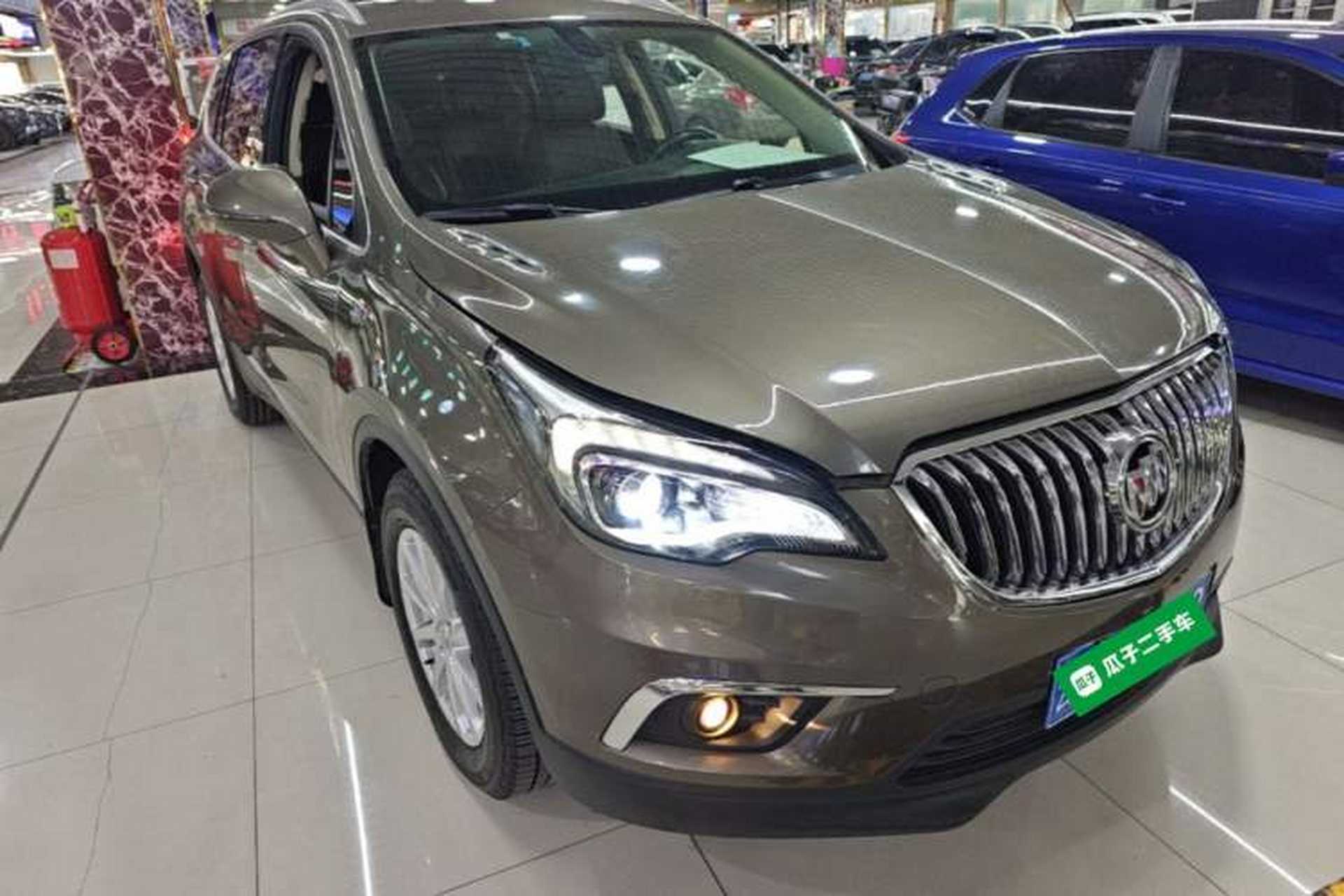 Used Buick Envision 2016 20T Two-Wheel-Drive Elite Model Front Right 45 Deg