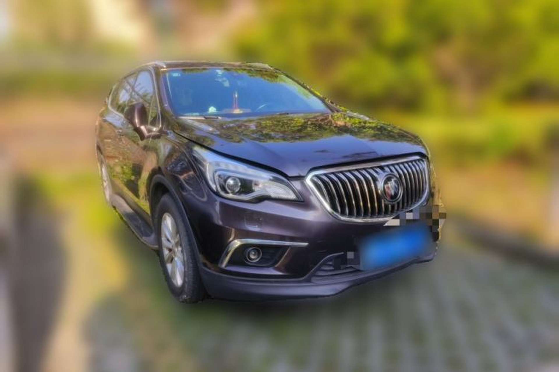 Used Buick Envision 2016 28T Four-Wheel Drive All-Terrain Flagship Edition Front Right 45 Deg