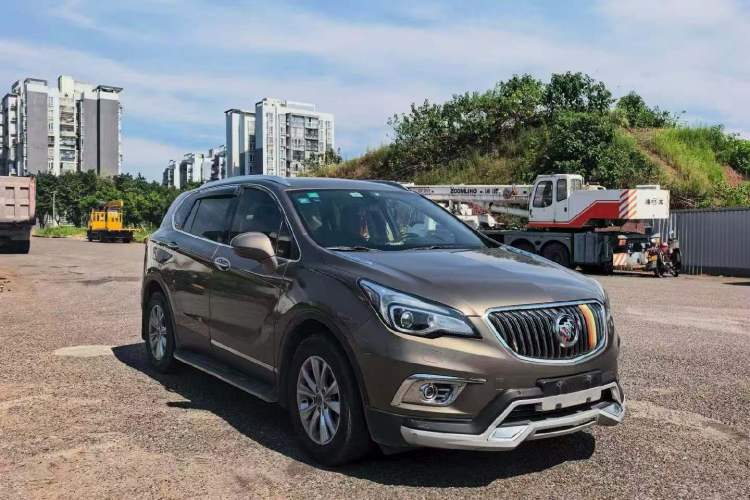 Used Buick Envision 2016 28T Four-Wheel Drive Elite Version Front Right 45 Deg