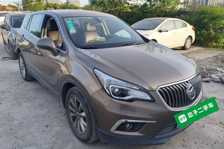 Used Buick Envision 2016 28T Four-Wheel Drive Elite Version Front Right 45 Deg