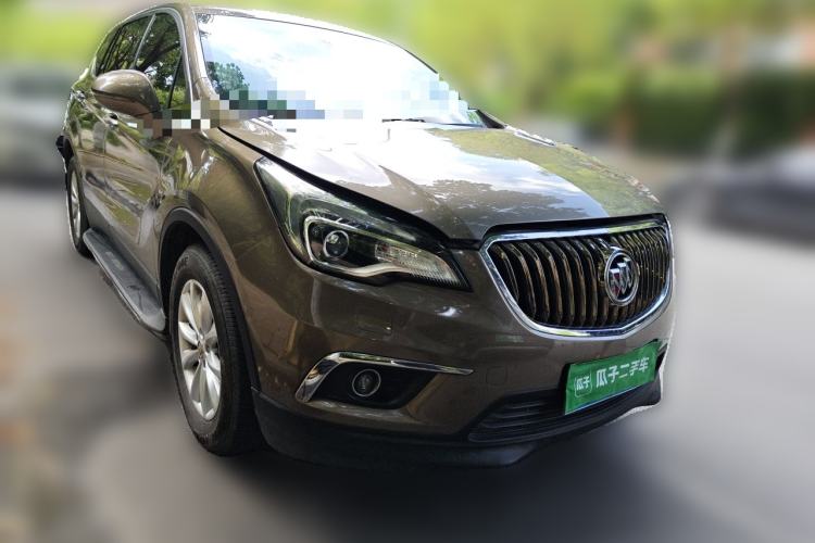 Used Buick Envision 2016 28T Four-Wheel Drive Elite Version Front Right 45 Deg