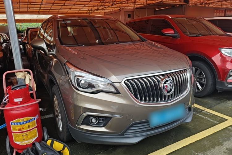 Used Buick Envision 2016 20T Two-Wheel-Drive Elite Model Front Right 45 Deg