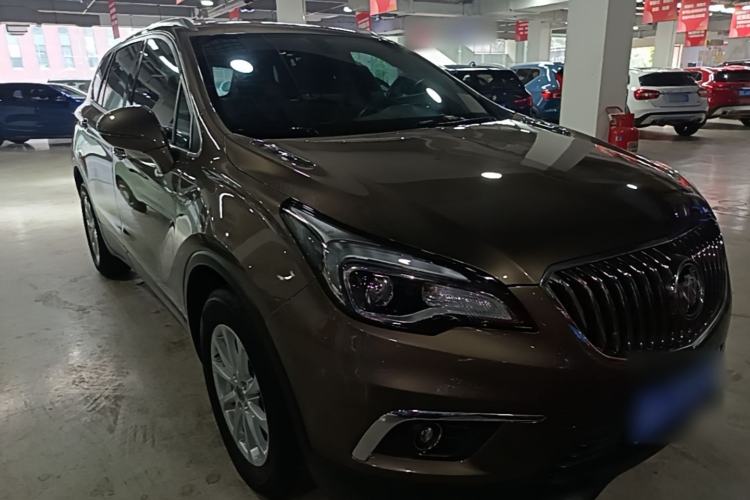 Used Buick Envision 2016 20T Two-Wheel-Drive Elite Model Front Right 45 Deg