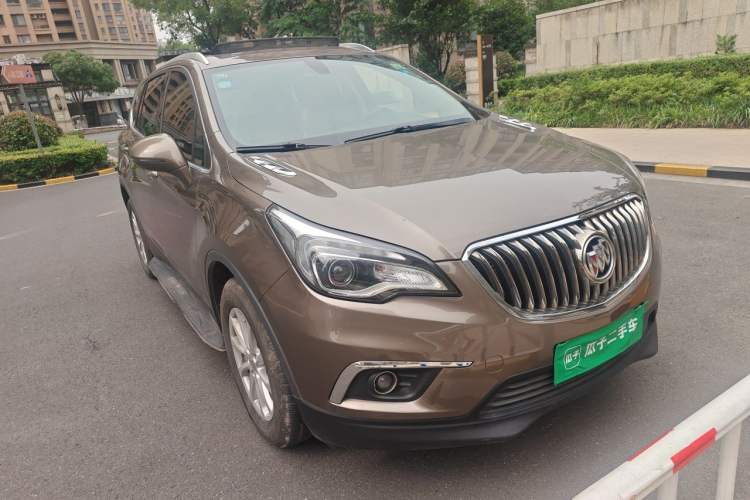 Used Buick Envision 2016 20T Two-Wheel-Drive Elite Model Front Right 45 Deg