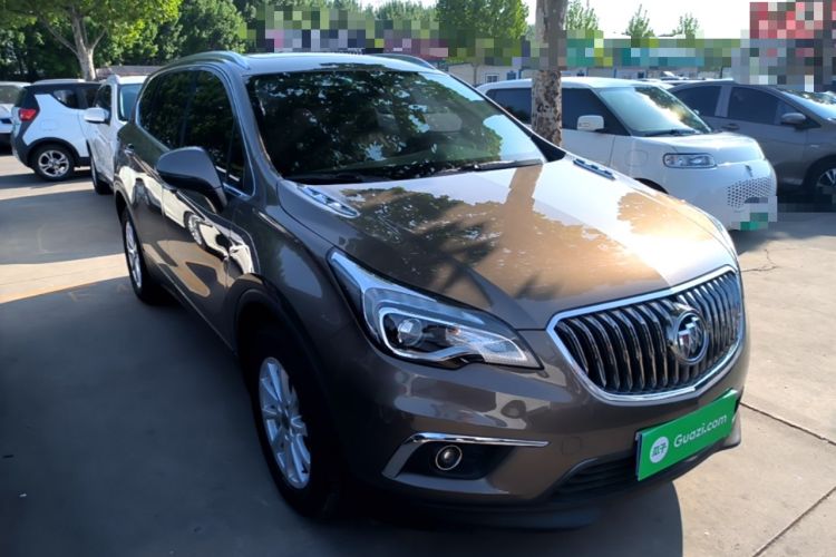 Used Buick Envision 2016 20T Two-Wheel-Drive Elite Model Front Right 45 Deg