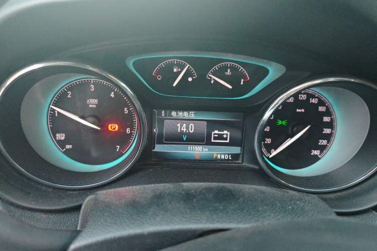Used Buick Envision 2016 20T Two-Wheel-Drive Elite Model Instrument Cluster