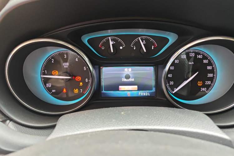 Used Buick Envision 2016 20T Two-Wheel-Drive Elite Model Instrument Cluster
