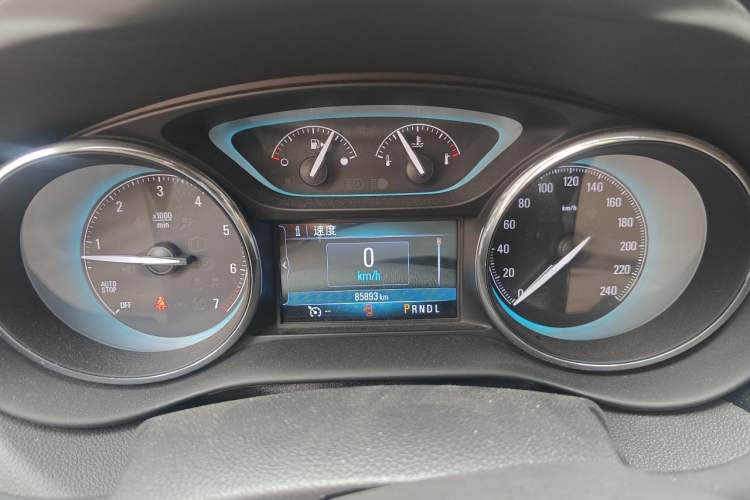 Used Buick Envision 2016 20T Two-Wheel-Drive Elite Model Instrument Cluster