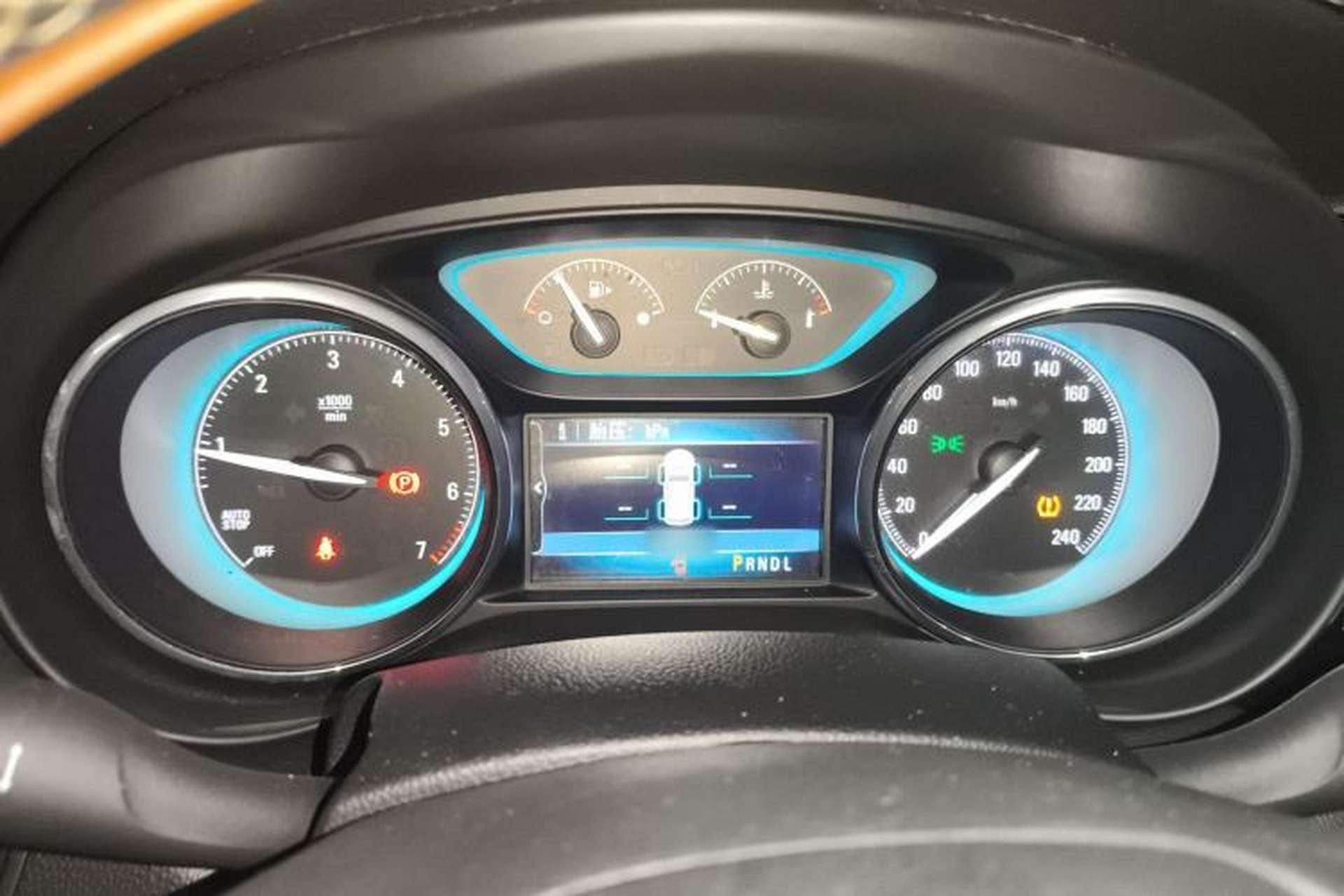 Used Buick Envision 2016 20T Two-Wheel-Drive Elite Model Instrument Cluster
