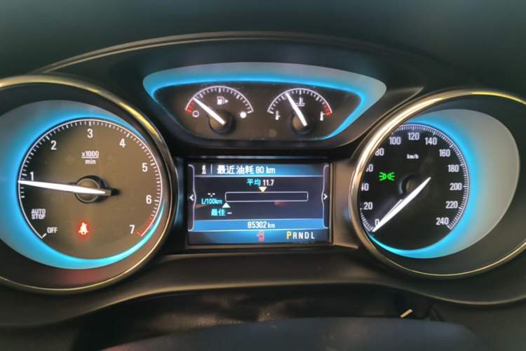 Used Buick Envision 2016 20T Two-Wheel-Drive Elite Model Instrument Cluster