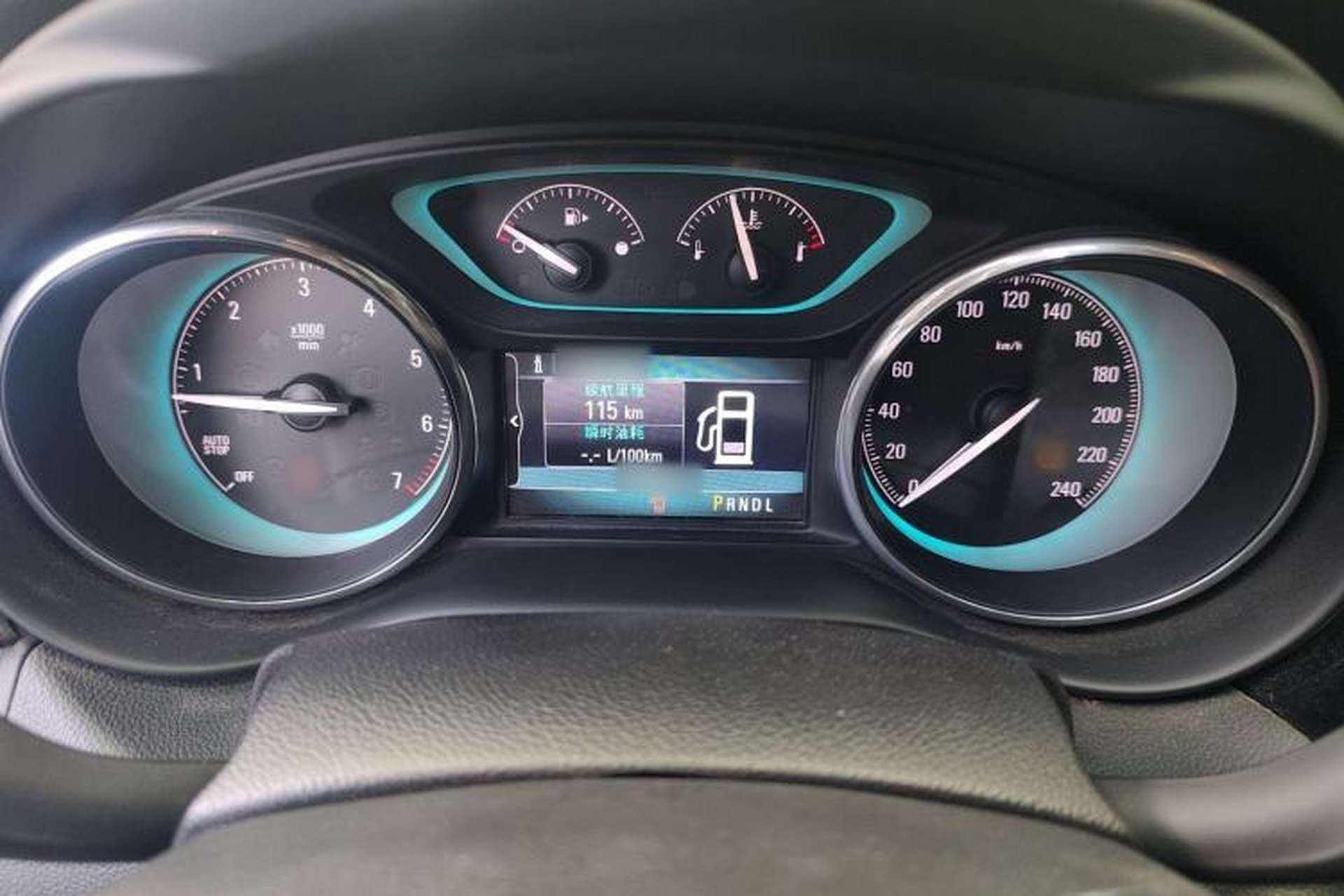 Used Buick Envision 2016 20T Two-Wheel-Drive Elite Model Instrument Cluster
