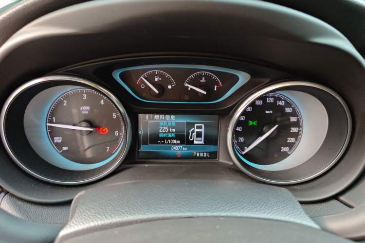 Used Buick Envision 2016 20T Two-Wheel-Drive Elite Model Instrument Cluster
