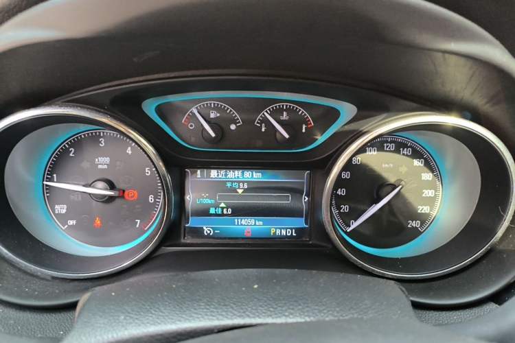 Used Buick Envision 2016 20T Two-Wheel-Drive Elite Model Instrument Cluster
