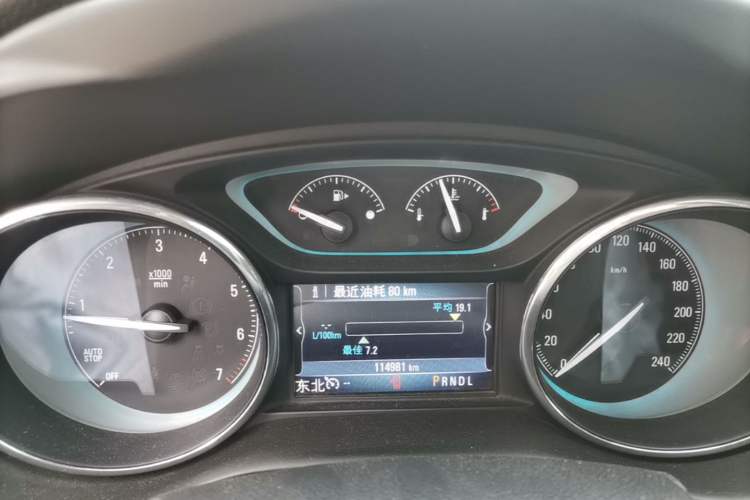 Used Buick Envision 2016 28T Four-Wheel Drive Elite Version Instrument Cluster