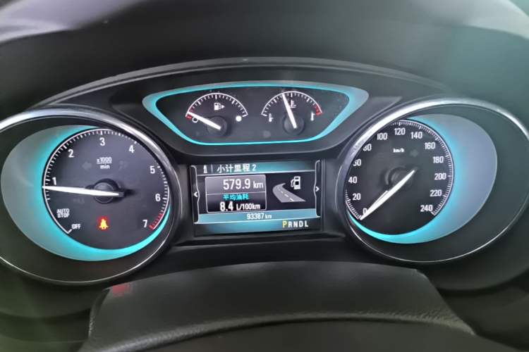 Used Buick Envision 2016 20T Two-Wheel-Drive Elite Model Instrument Cluster