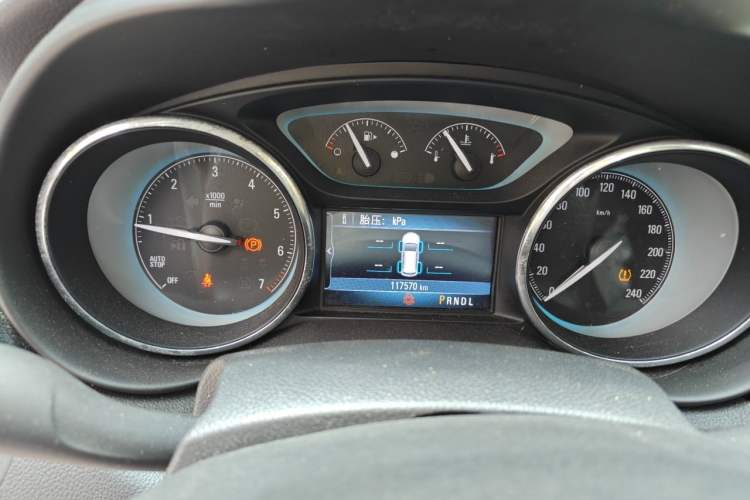 Used Buick Envision 2016 20T Two-Wheel-Drive Elite Model Instrument Cluster
