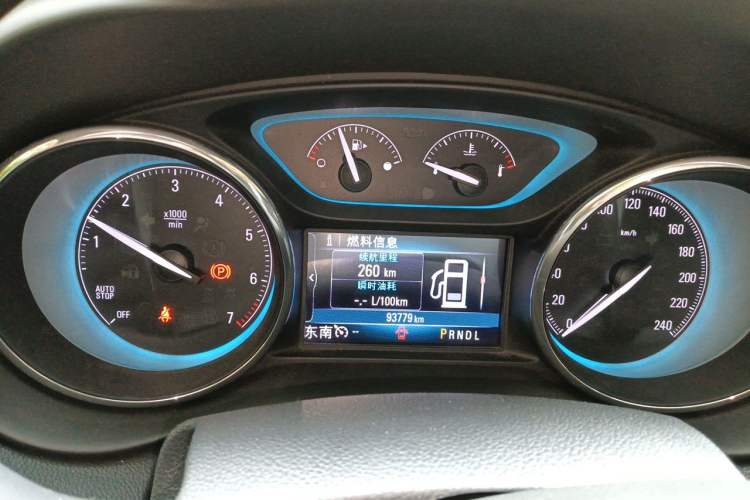 Used Buick Envision 2016 28T Four-Wheel Drive Elite Version Instrument Cluster
