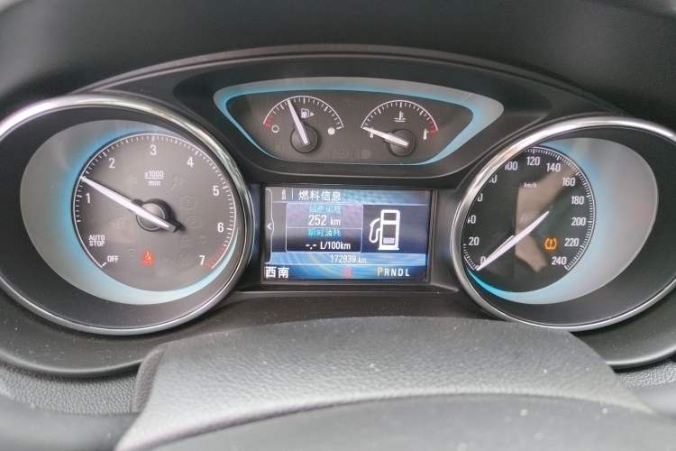 Used Buick Envision 2016 28T Four-Wheel Drive Luxury Model Instrument Cluster