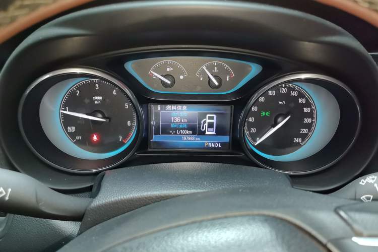 Used Buick Envision 2016 20T Two-Wheel-Drive Elite Model Instrument Cluster