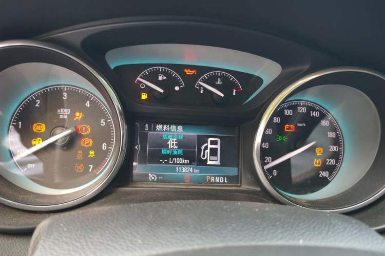 Used Buick Envision 2016 20T Two-Wheel-Drive Elite Model Instrument Cluster