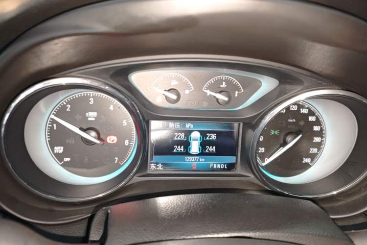 Used Buick Envision 2016 28T Four-Wheel Drive Luxury Model Instrument Cluster