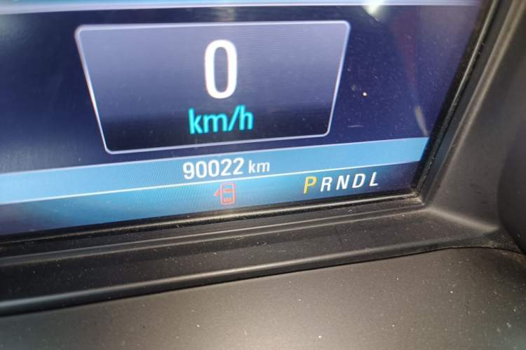Used Buick Envision 2016 20T Two-Wheel Drive Leading Version Odometer Close Up