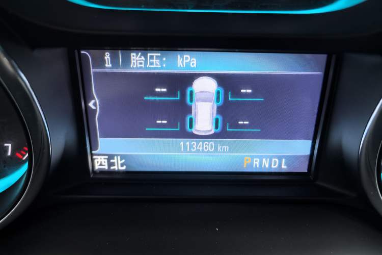 Used Buick Envision 2016 28T Four-Wheel Drive Luxury Model Odometer Close Up