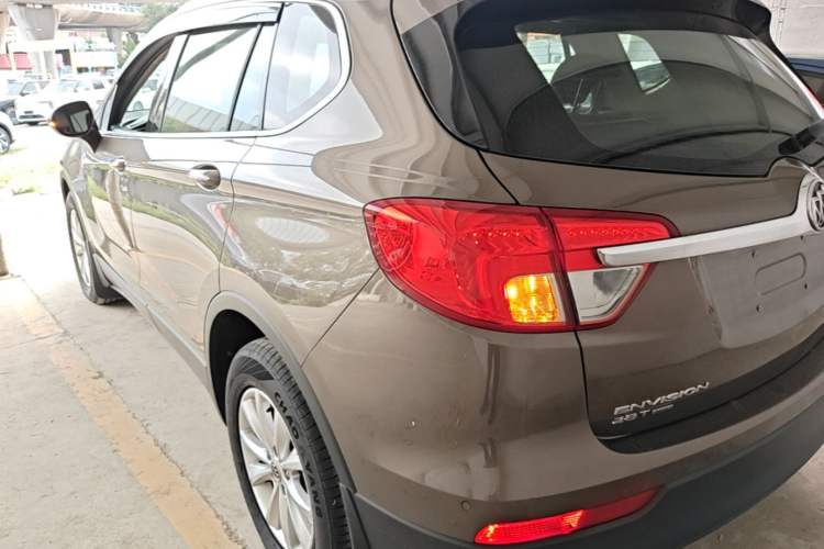 Used Buick Envision 2016 28T Four-Wheel Drive Elite Version Rear Left 45 Deg